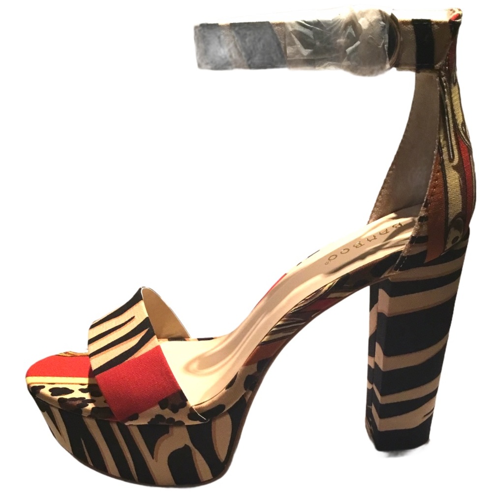 Rihanna 2 Leopard Exotic Platform Sandals - Picture 9 of 9
